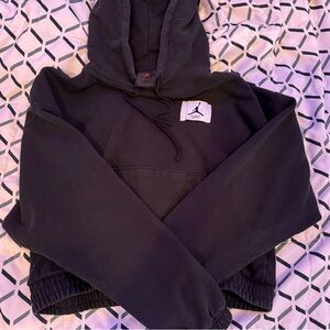 Jordan hoodie oversized cropped no flaws like new